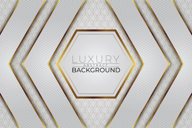 Fondo Abstracto Lujo Moderno Estilo Oro Blanco