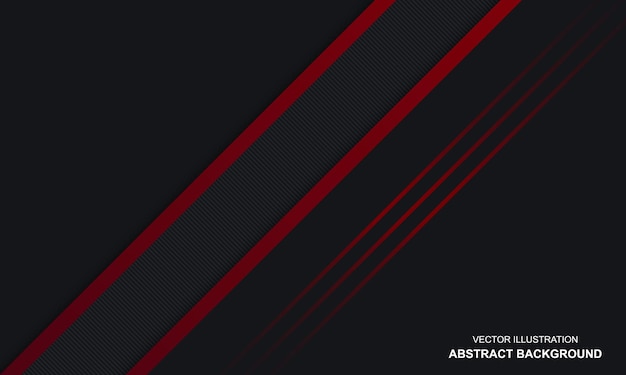 Fondo abstracto de lujo negro superposición de capas modernas