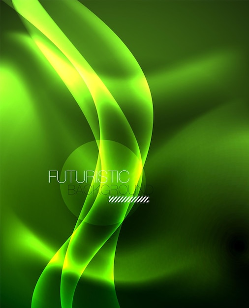 Fondo abstracto de luz brillante y brillante