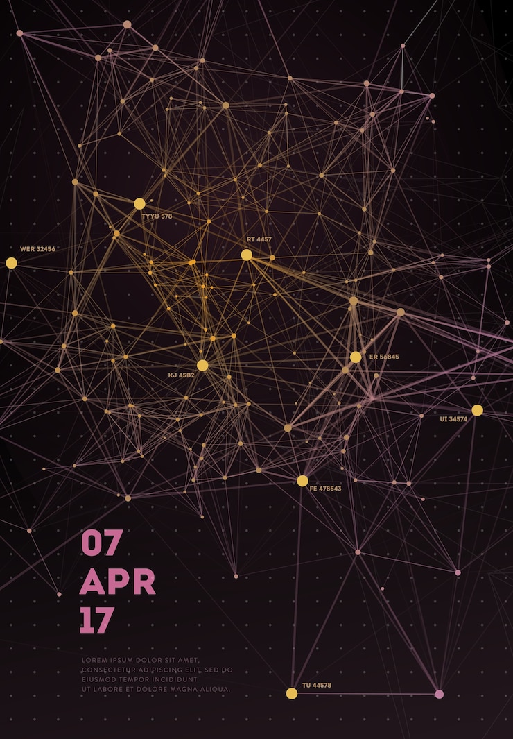 Vector fondo abstracto de malla con círculos, líneas y diseño de formas triangulares para su negocio.