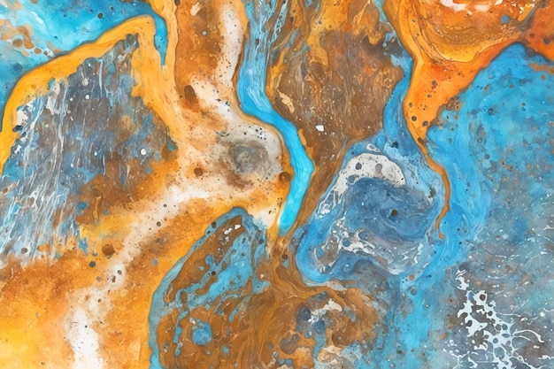 Fondo abstracto de manchas de acuarela