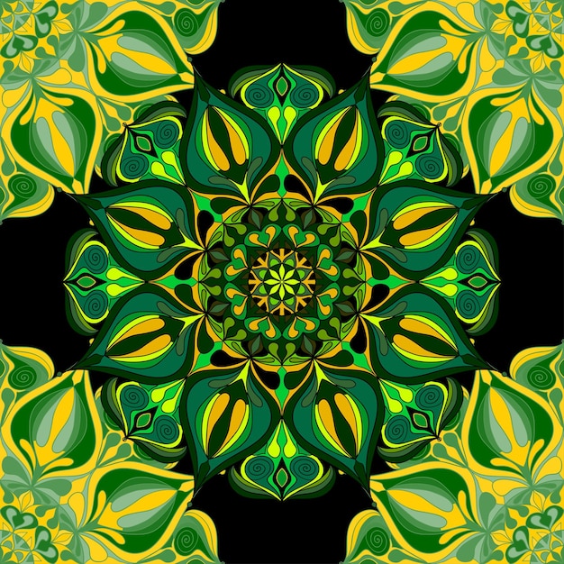 Fondo abstracto de mandala