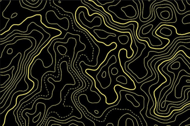 Vector fondo abstracto del mapa topográfico