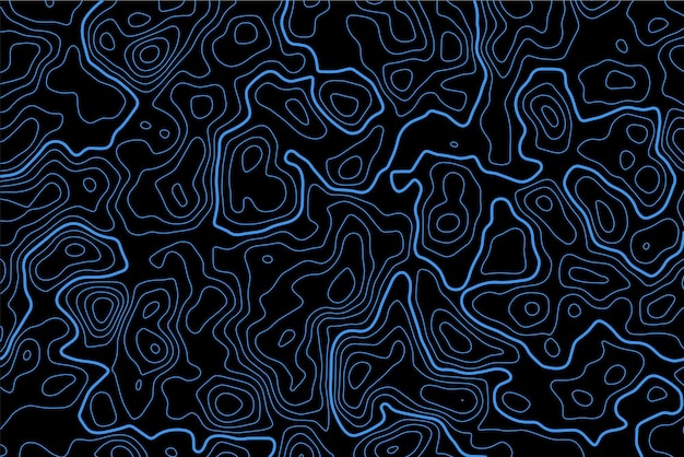 Vector fondo abstracto del mapa topográfico