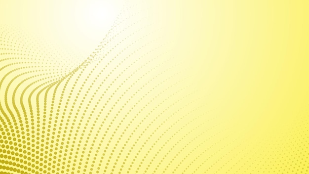 Fondo abstracto de medio tono amarillo para telón de fondo o presentación