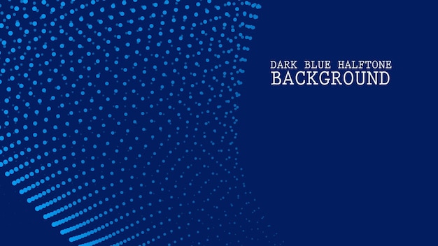 Fondo abstracto de medio tono azul oscuro para telón de fondo o presentación