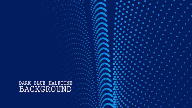 Fondo abstracto de medio tono azul oscuro para telón de fondo o presentación