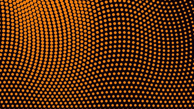 Fondo abstracto de medio tono naranja negro para telón de fondo o presentación