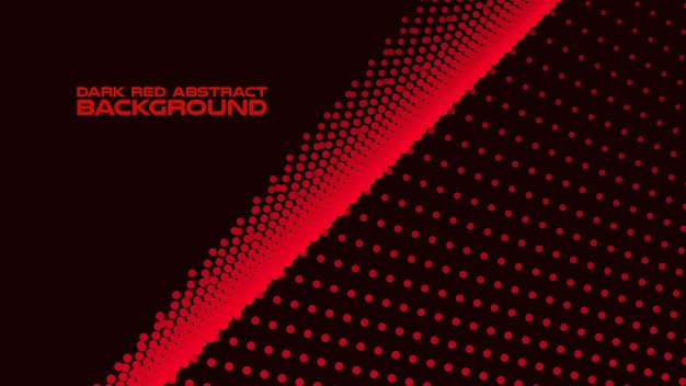 Fondo abstracto de medio tono rojo oscuro para telón de fondo o presentación