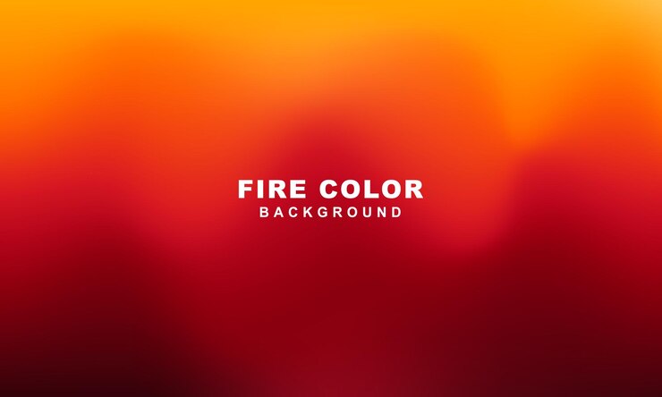 Vector fondo abstracto minimalista de color fuego fondo de color borroso