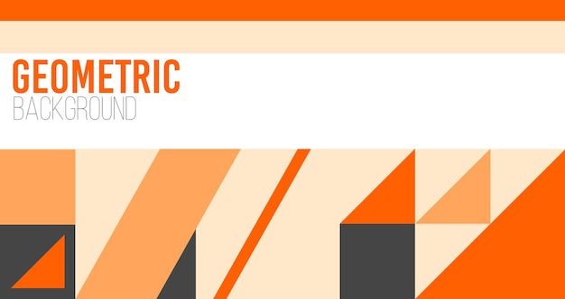 Fondo abstracto minimalista geométrico creativo diseño de círculo cuadrado y triángulo tecnológico de moda