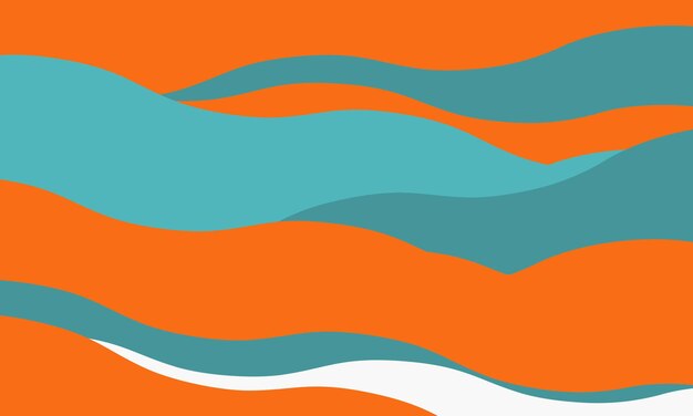 Fondo abstracto minimalista con rayas onduladas onduladas y curvas escasas Líneas de textura fluidas en colores de moda crean un aspecto gráfico perfecto para impresiones de carteles o un diseño minimalista moderno