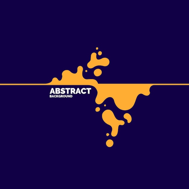 Fondo abstracto de moda. Composición de líneas y formas amorfas. Ilustración vectorial