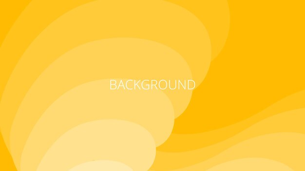 Fondo abstracto moderno amarillo con ondas de gradiente