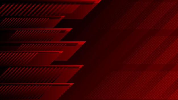 fondo abstracto moderno con color rojo fondo de velocidad abstracto con formas geométricas