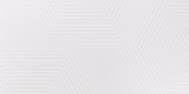 Fondo abstracto moderno en colores blancos grises con líneas brillantes que fluyen concepto de tecnología digital del futuro Ilustración vectorial