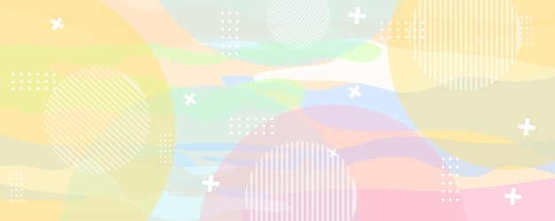 Fondo abstracto moderno Colores pastel Ilustración vectorial para su diseño