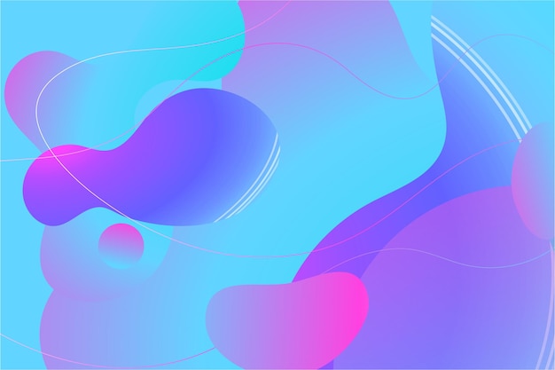 Fondo abstracto moderno con colores simples y ligera gradación Composición de forma dinámica Dinámica