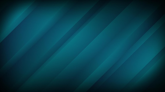 Fondo abstracto moderno con elementos de líneas diagonales de movimiento y color verde oscuro