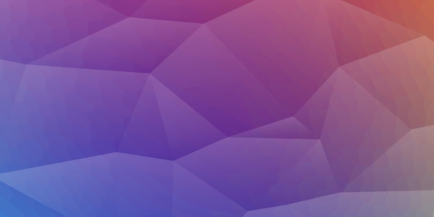 Fondo abstracto moderno con elementos de mosaico de triángulos y degradado brillante colorido con un tema de tecnología digital.