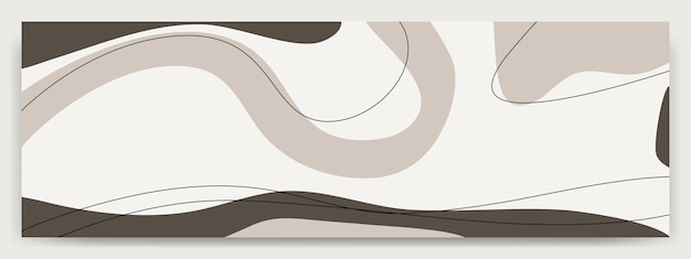 Fondo abstracto moderno estilo moderno mínimo varias formas configurar plantillas de diseño