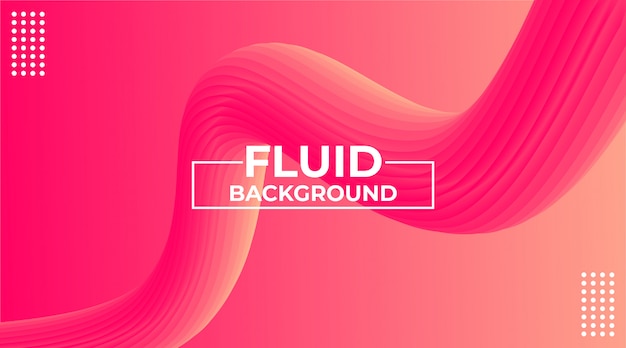 Fondo abstracto moderno con formas fluidas 3d