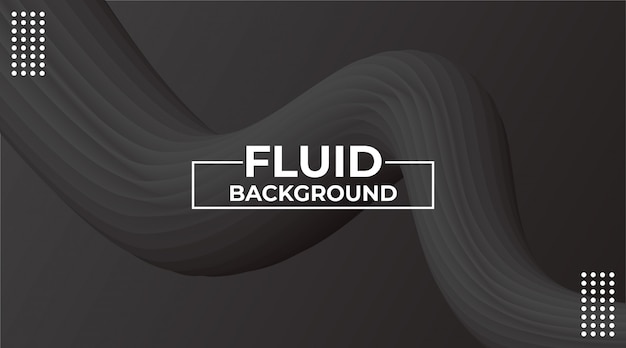 Fondo abstracto moderno con formas fluidas 3d