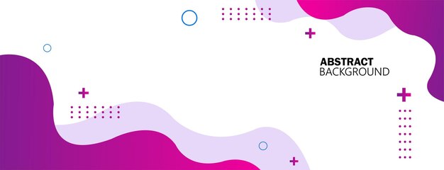 Fondo abstracto moderno con formas fluidas rosadas y púrpuras
