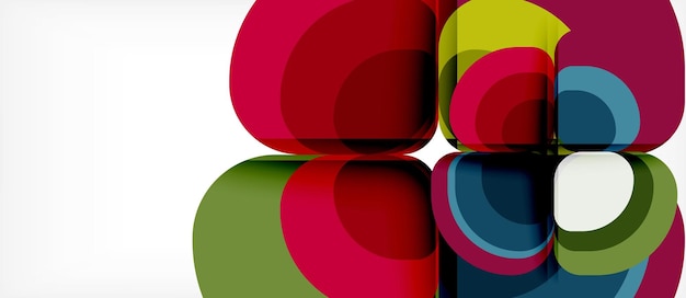 Fondo abstracto moderno geométrico