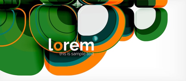 Fondo abstracto moderno geométrico