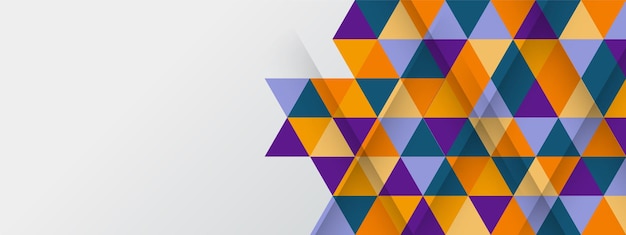 Fondo abstracto moderno con ilustraciones vectoriales de diferentes colores