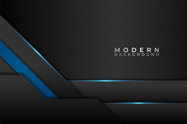 Fondo Abstracto Moderno Minimalista Superpuesto Metálico Brillante Azul