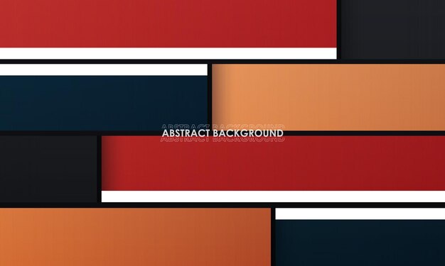 Fondo abstracto moderno multicolor con diseño de líneas