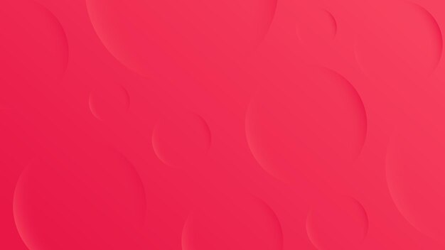 Fondo abstracto moderno con onda de círculo redondo de movimiento y color de degradado rojo