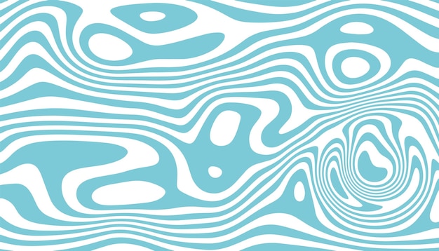Fondo abstracto moderno con ondas de fluido horizontales