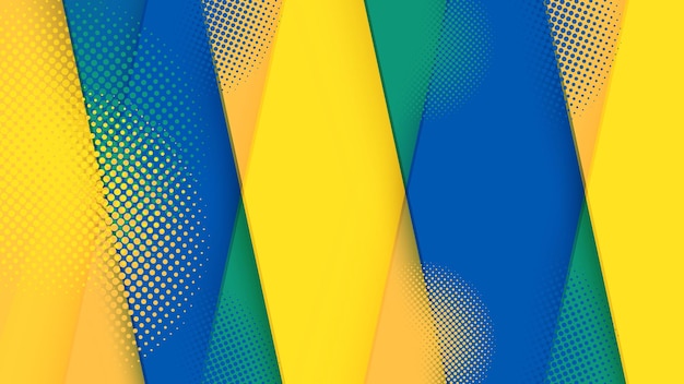 Fondo abstracto moderno semitono gráfico futurista Vector fondo abstracto textura diseño brillante semitono cartel banner semitono fondo Vector ilustración