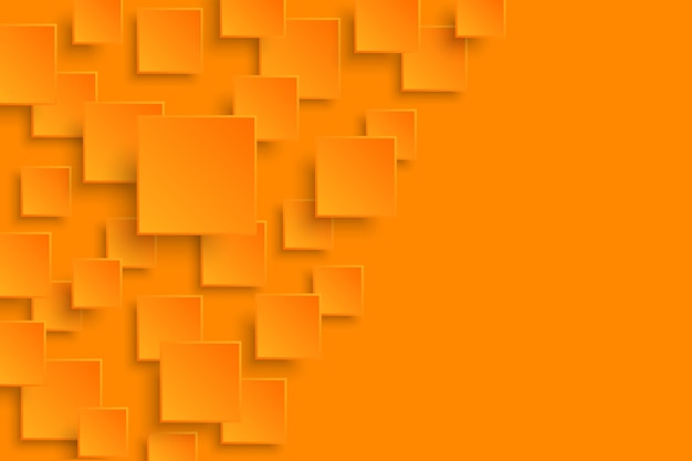 Vector fondo abstracto moderno vector naranja