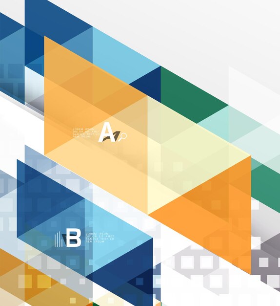 Fondo abstracto moderno vectorial