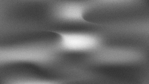 Fondo abstracto monocromático con textura granulada dinámica y ondas luminosas suaves