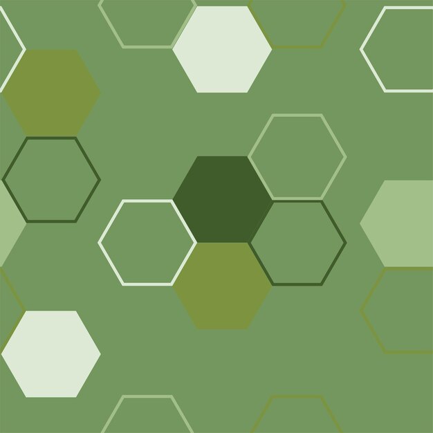 Fondo abstracto de mosaico hexagonal moderno