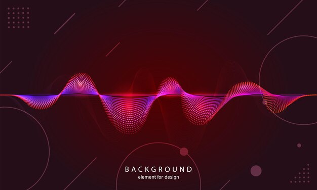 Fondo abstracto de música
