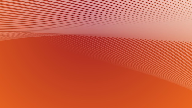 Fondo abstracto naranja con línea curva
