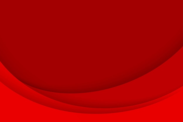 Fondo abstracto de Navidad con capa de papel curvo rojo Ilustración de fondo de plantilla horizontal