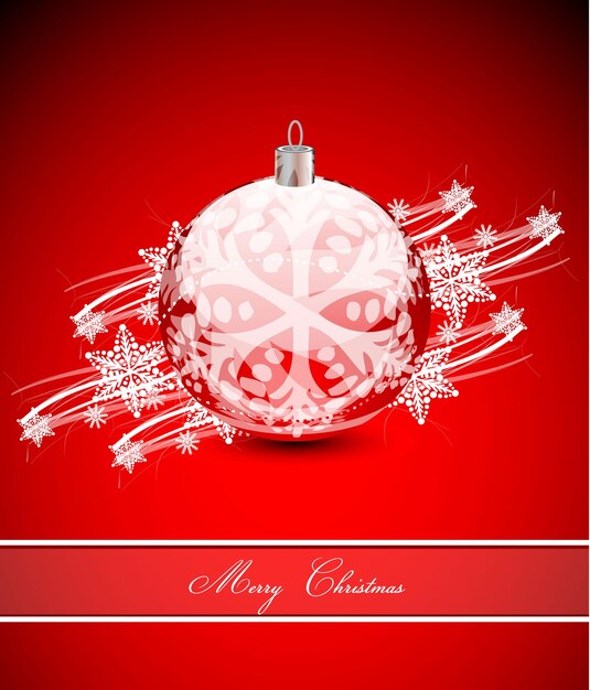 Fondo abstracto de Navidad rojo