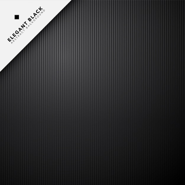 Fondo abstracto negro elegante
