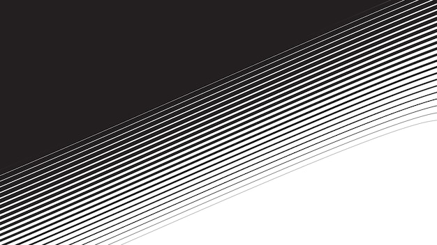 Fondo abstracto negro con línea curva para el fondo o la presentación