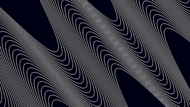 Fondo abstracto negro con línea curva para el fondo o la presentación