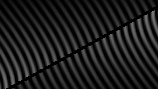 Fondo abstracto negro con línea de rayas para telón de fondo o presentación