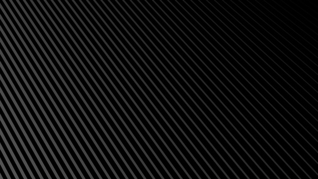 Fondo abstracto negro con línea de rayas para telón de fondo o presentación