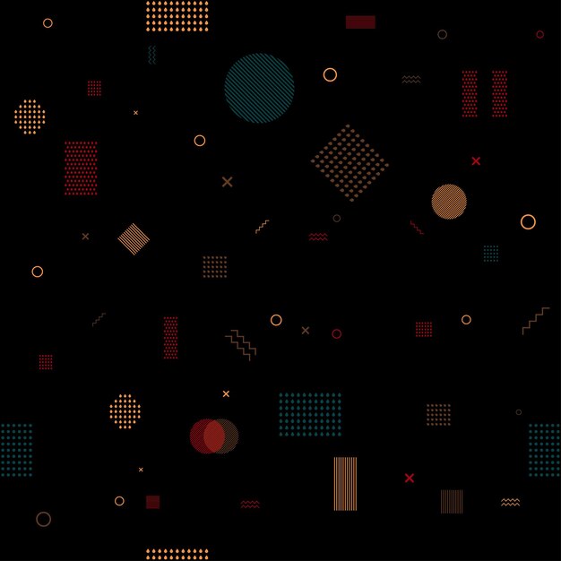 Fondo abstracto nuevo patrón geométrico